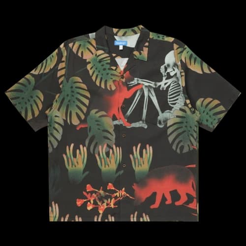 Market Vision Quest Short-Sleeve Button Up Shirt 'Black'