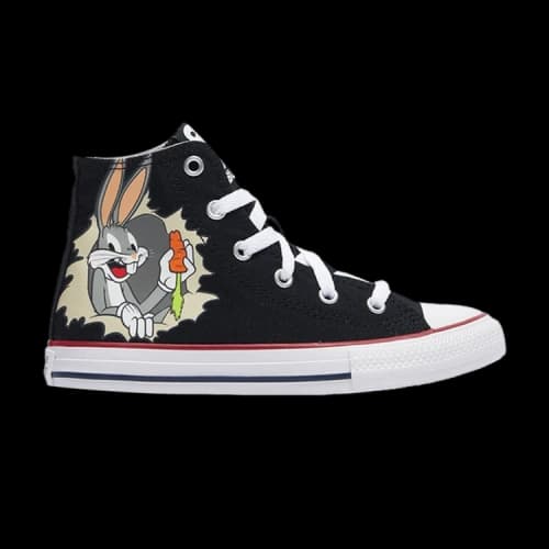 Converse Chuck Taylor All Star Hi Bugs Bunny 80th Anniversary Black (PS)