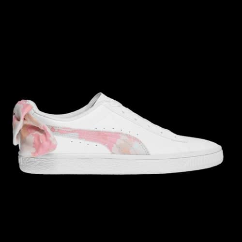 Puma Basket 'Bow Wonderland - White Nasturtium' (Women's)