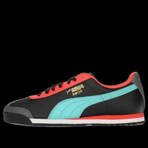 PUMA Roma Basic+ Low Top Running Shoes Black/Orange