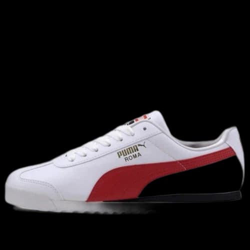 PUMA Roma Sports Casual Shoes 'White Red'