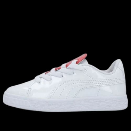 (PS) PUMA Basket Crush Patent AC 'White Red'