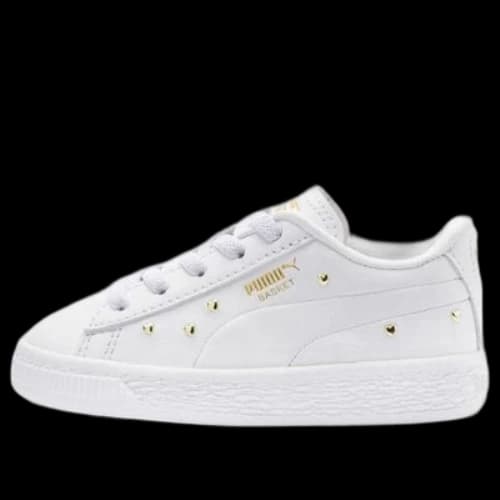 (PS) PUMA Basket Studs Ps Board Shoes White