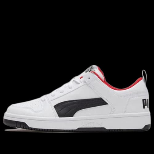 PUMA REBOUND LAYUP LO SL 'White Black Red'