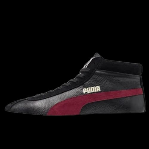 PUMA Basket '68 Mid Trainers 'Black Red'