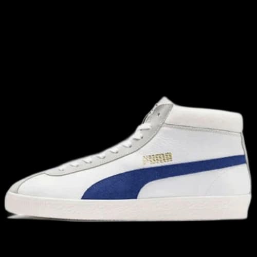 PUMA Basket '68 Mid Trainers 'White Blue'