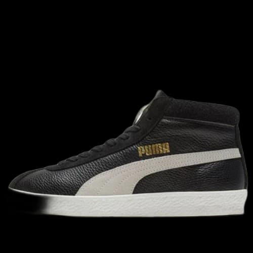 PUMA Basket '68 Mid Trainers 'Black White'