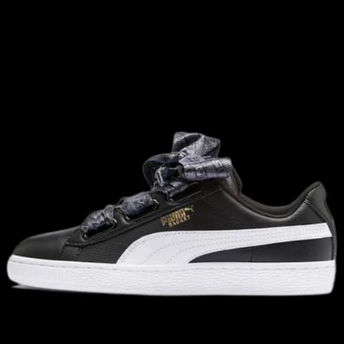 PUMA Basket Heart Reinvent 'Black White' (Women's)