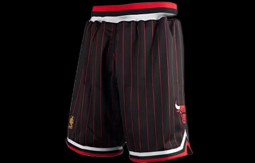 Mitchell & Ness Authentic 1996-97 Chicago Bulls Shorts 'Red Black'