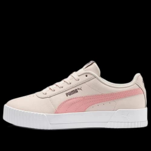 PUMA Carina Leather 'Khaki Pink White' (Women's)