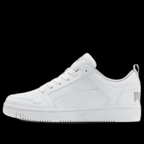 (GS) PUMA Rebound Layup Lo Low Top White