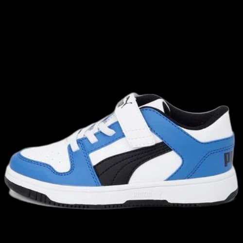 (PS) PUMA Rebound Layup Lo Sl Sports Running Shoes White/Blue/Black