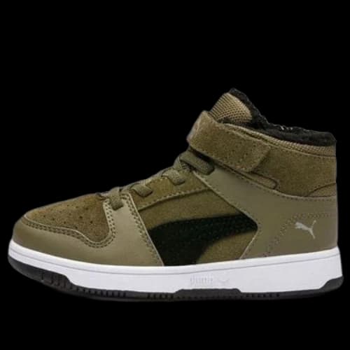 (PS) PUMA Rebound Layup Fur SD ' Green'