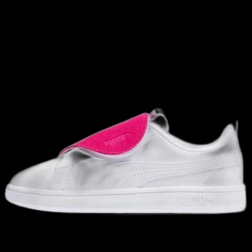 (PS) PUMA Smash Wns Bff Patent Sports Shoes White
