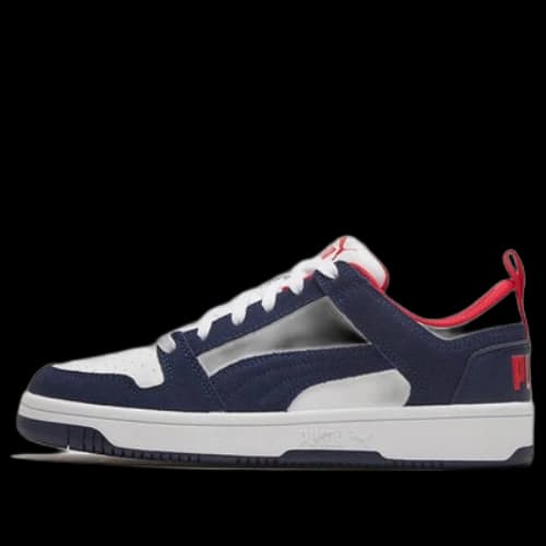 PUMA Rebound Layup Lo SD 'White Blue Red'