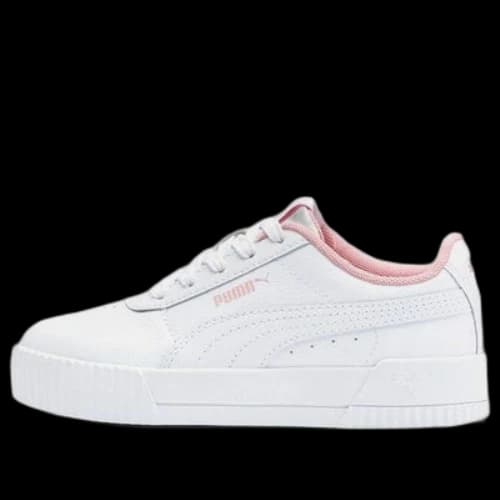 (PS) PUMA Carina L Casual Board Shoes White/Pink