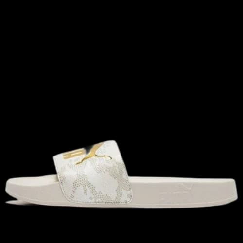 PUMA Leadcat Snake Lux Slide Sandal White (Women's)