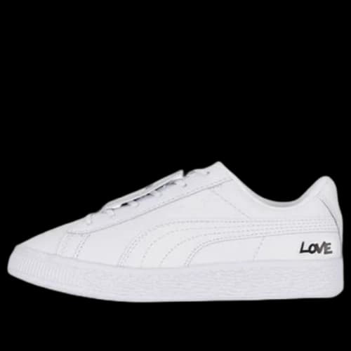 (PS) PUMA Basket Badge Ps Casual Shoes White