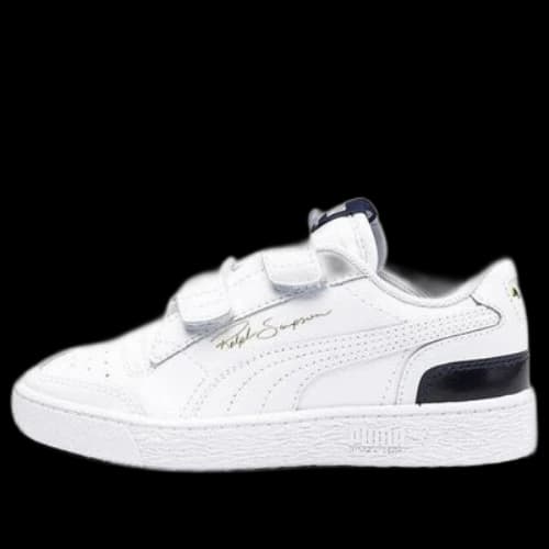 PUMA BP Ralph Sampson Lo Casual Board Shoes White/Blue