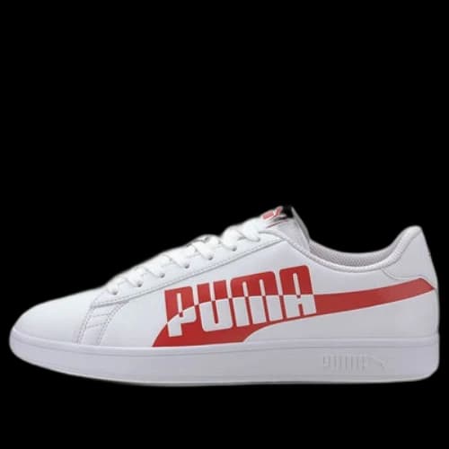 PUMA Smash v2 Max White/Red