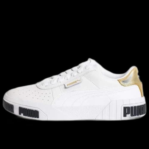 PUMA Cali Bold Metalli Leisure Shoes White (Women's)