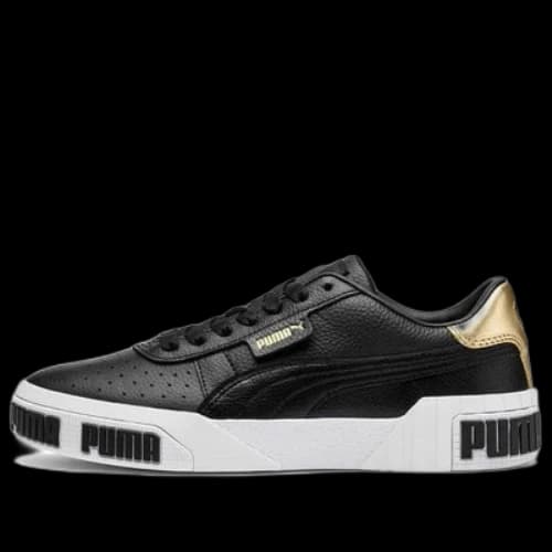 PUMA Cali Bold Metalli Sneakers Black (Women's)