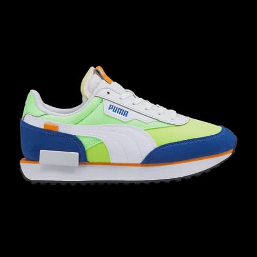 Puma Future Rider Play On Jr 'White Fizzy Lime'