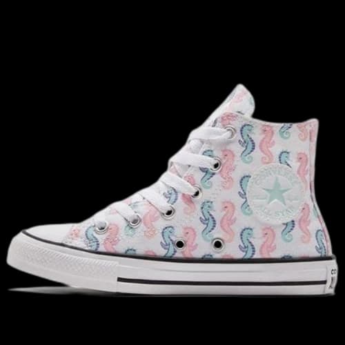 Converse Chuck Taylor All Star Sneakers K White/Blue/Pink
