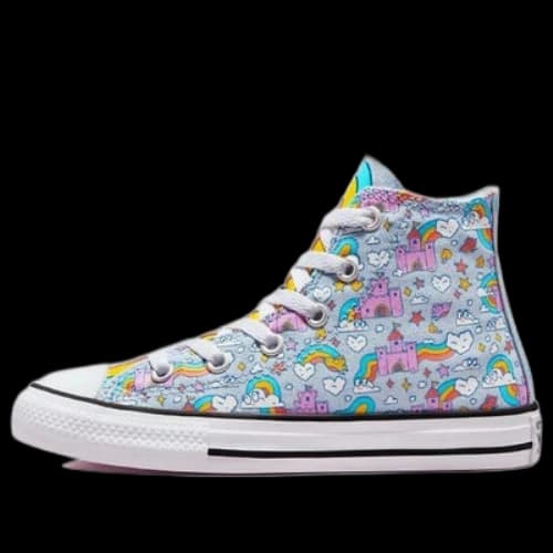 Converse Chuck Taylor All Star High-Top Sneakers K Blue/Pink