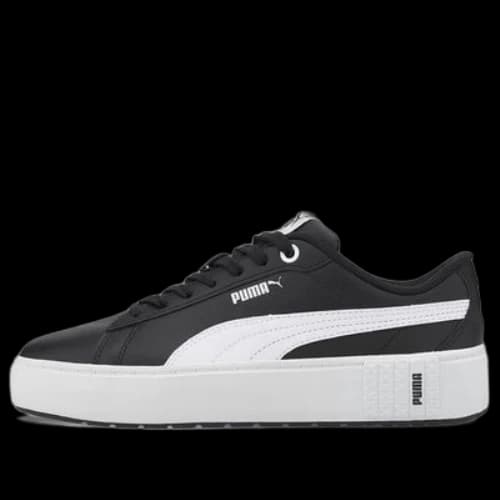 PUMA Smash Platform Black/White (Women's)