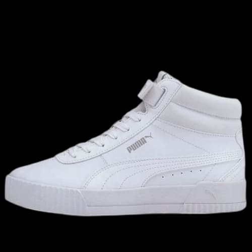 PUMA Carina Mid White (Women's)