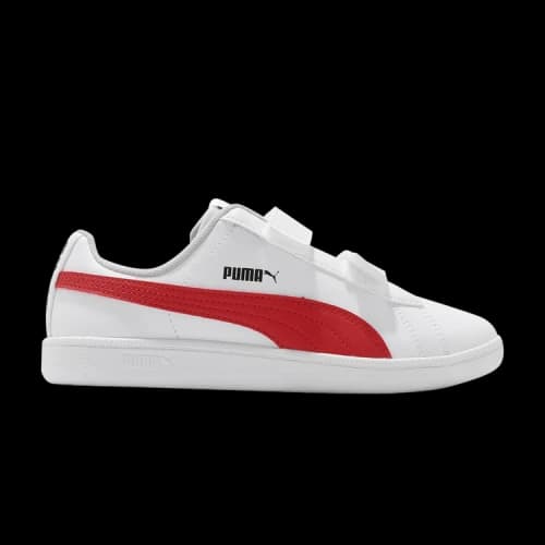 Puma Up V Jr 'White Poppy Red'