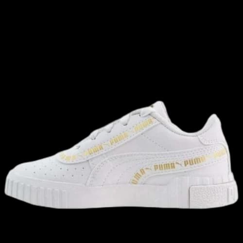 (PS) PUMA Cali Taping Sneakers White/Gold
