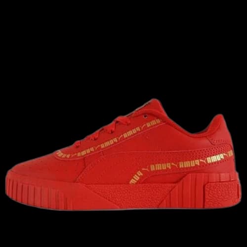 (PS) PUMA Cali Taping Sneakers Red
