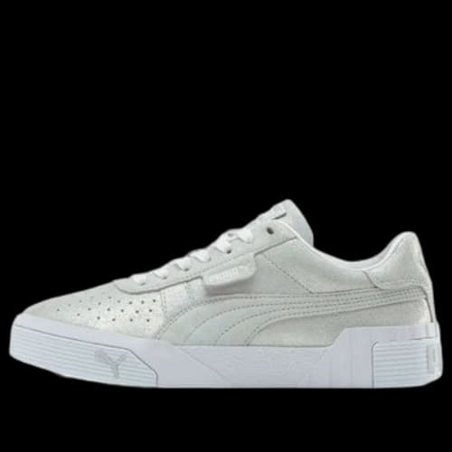 PUMA Cali Shimmer Silver/White (Women's)