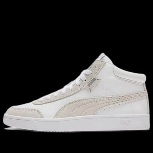 PUMA Court Legend Mid White/Grey