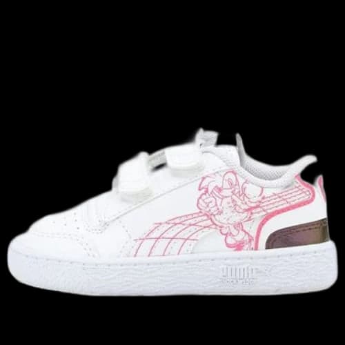(TD) SEGA x PUMA Ralph Sampson Leisure Sneakers White 'Pink Blue'
