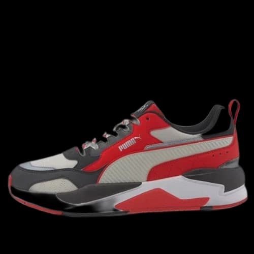 PUMA X-RAY 2 SQUARE PACK HIGH RISK RED-G 'Gray Red White'