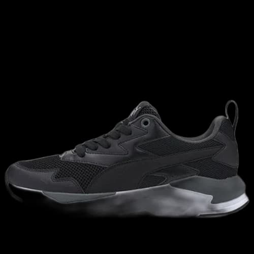 (GS) PUMA X-ray Lite Jr Low Top Running Shoes Black/Grey/White