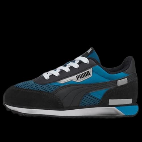 (PS) PUMA Future Rider Galaxy Sports Running Shoes Blue/White/Black