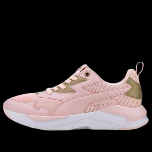 PUMA X-Ray Lite Metallic Low Running Shoes Pink/Gold (Women's)