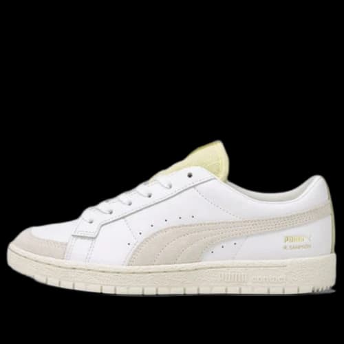 PUMA Ralph Sampson 70 Lo For Casual Shoes White/Yellow (Women's)