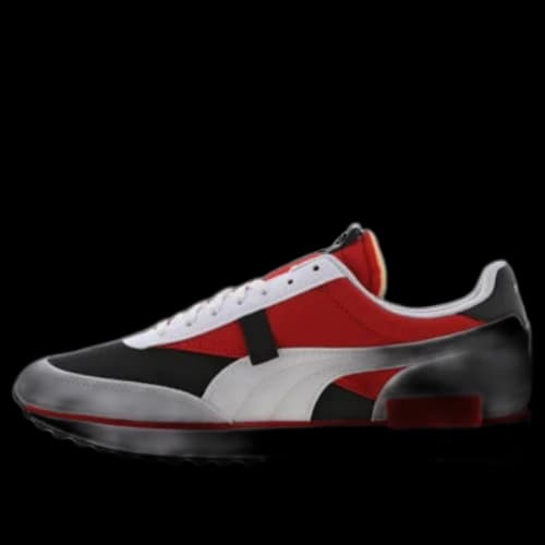 PUMA Future Rider Running Shoes White/Red/Black