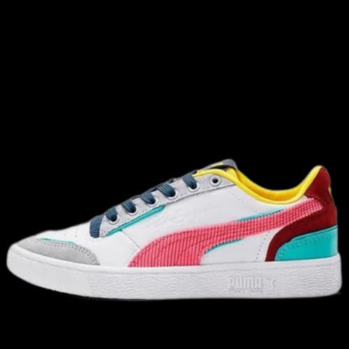 PUMA Ralph Sampson Lo Bubblegum Running Shoes Kids' White/Blue