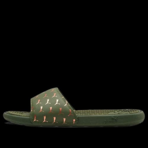 PUMA Cool Cat Bold 2 Slippers Green (Women's)