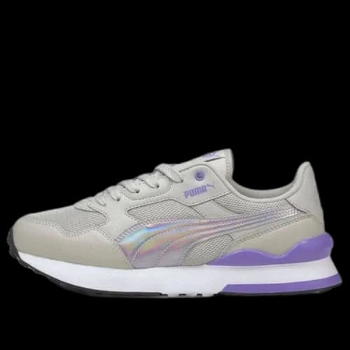 PUMA R78 Future Sports Running Shoes White/Purple (Women's)