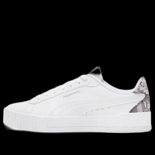 PUMA Carina Crew Untamed Su For Casual Shoes White/Black (Women's)