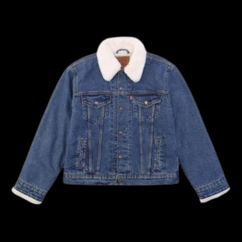 LEVI'S Levis Lamb Wool Denim Jacket Denim-Color