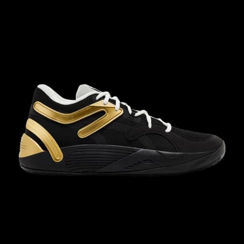 PUMA TRC Blaze Court Basketball Shoes 'Black Gold'