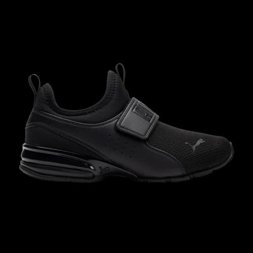 PUMA Axelion Slip-On Big Kid 'Triple Black'
